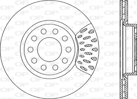 Open Parts BDR1232.20 - Kočioni disk www.molydon.hr