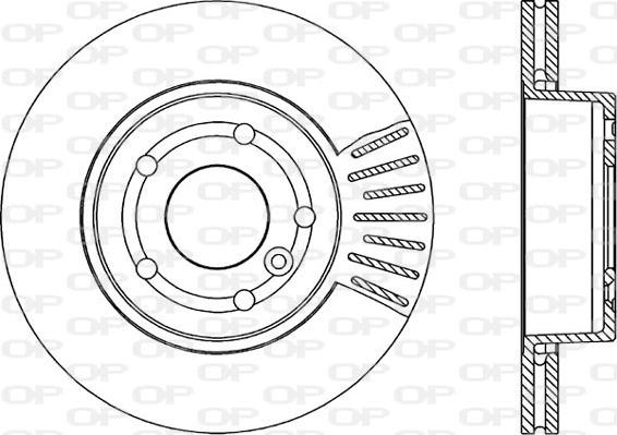 Open Parts BDR1749.20 - Kočioni disk www.molydon.hr