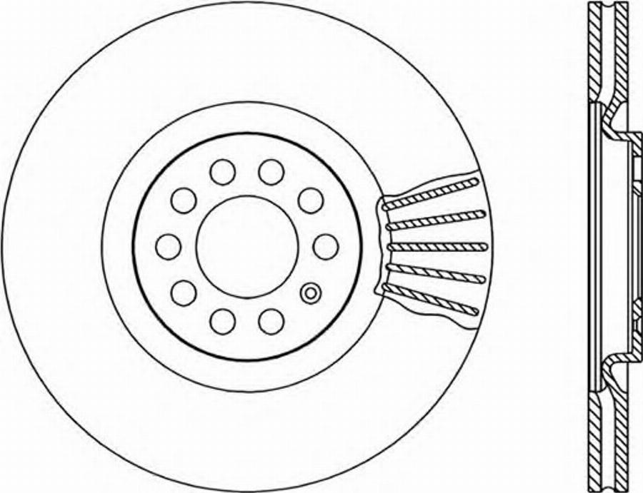 Open Parts BDR1744.20 - Kočioni disk www.molydon.hr