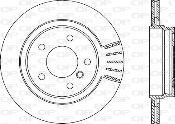 Open Parts BDR1758.20 - Kočioni disk www.molydon.hr