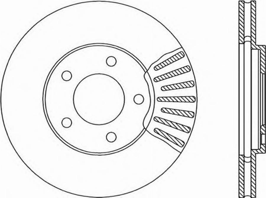 Open Parts BDR1764.20 - Kočioni disk www.molydon.hr