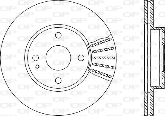 Open Parts BDR1780.20 - Kočioni disk www.molydon.hr