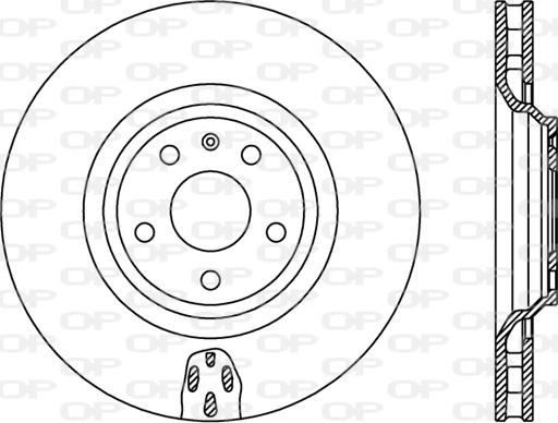 Open Parts BDR2448.20 - Kočioni disk www.molydon.hr