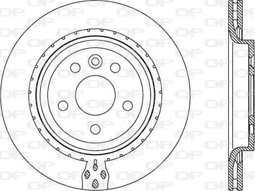 Open Parts BDR2458.20 - Kočioni disk www.molydon.hr