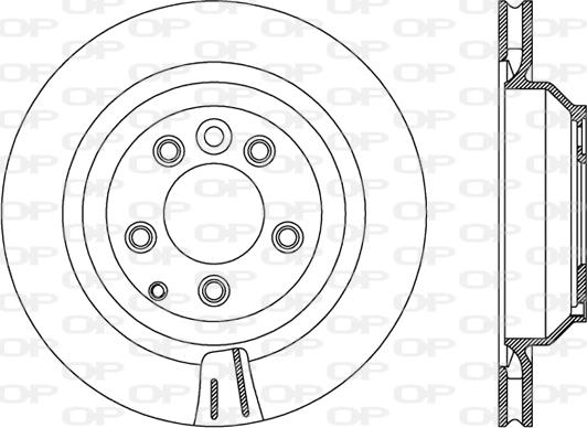 Open Parts BDR2489.20 - Kočioni disk www.molydon.hr