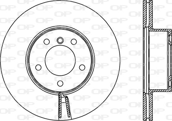 Open Parts BDR2429.20 - Kočioni disk www.molydon.hr