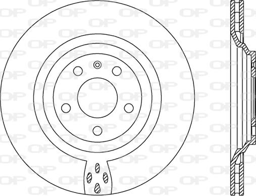 Open Parts BDR2476.20 - Kočioni disk www.molydon.hr