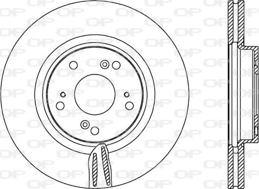 Kaishin CBR414 - Kočioni disk www.molydon.hr