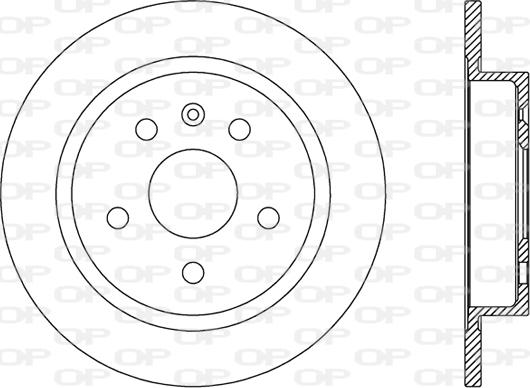 Open Parts BDR2508.10 - Kočioni disk www.molydon.hr