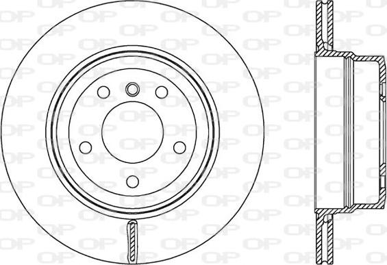 Open Parts BDR2531.20 - Kočioni disk www.molydon.hr