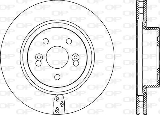 Open Parts BDR2571.20 - Kočioni disk www.molydon.hr