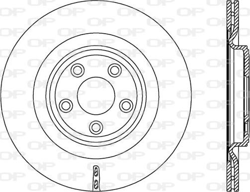 Open Parts BDR2578.20 - Kočioni disk www.molydon.hr