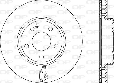 Open Parts BDR2644.20 - Kočioni disk www.molydon.hr