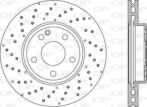 Open Parts BDR2645.20 - Kočioni disk www.molydon.hr