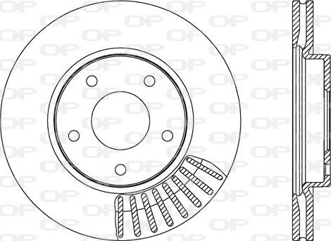 Open Parts BDR2646.20 - Kočioni disk www.molydon.hr