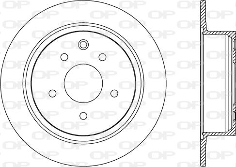 Open Parts BDR2647.10 - Kočioni disk www.molydon.hr