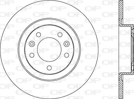 Open Parts BDR2650.10 - Kočioni disk www.molydon.hr