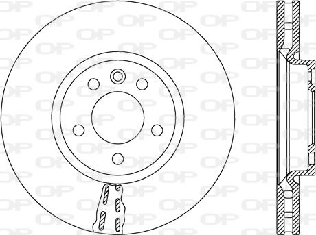 Open Parts BDR2664.20 - Kočioni disk www.molydon.hr