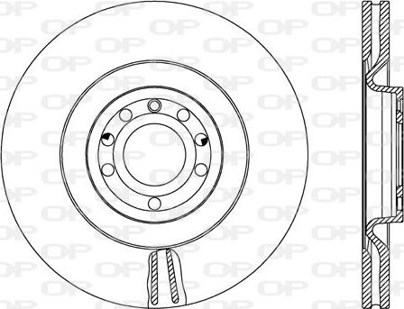 Open Parts BDR2666.20 - Kočioni disk www.molydon.hr