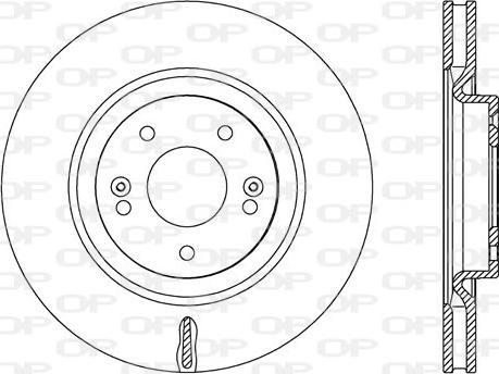 Open Parts BDR2606.20 - Kočioni disk www.molydon.hr