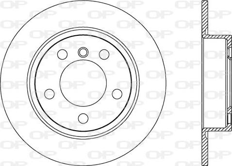 Open Parts BDR2611.10 - Kočioni disk www.molydon.hr