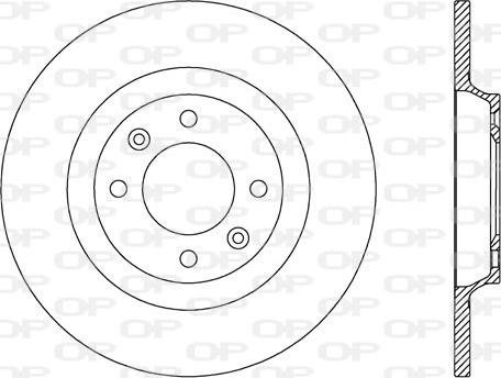 Open Parts BDR2632.10 - Kočioni disk www.molydon.hr