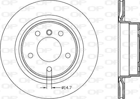 Open Parts BDR2624.20 - Kočioni disk www.molydon.hr