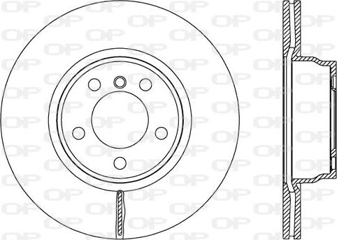 Open Parts BDR2625.20 - Kočioni disk www.molydon.hr