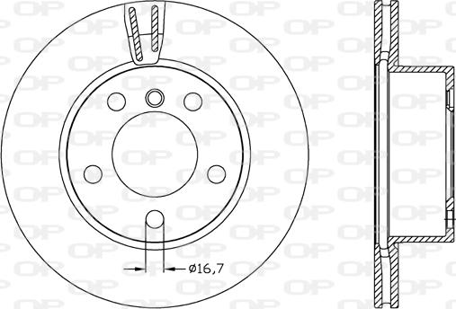 Open Parts BDR2621.20 - Kočioni disk www.molydon.hr