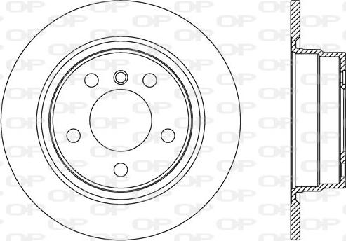 Open Parts BDR2623.10 - Kočioni disk www.molydon.hr