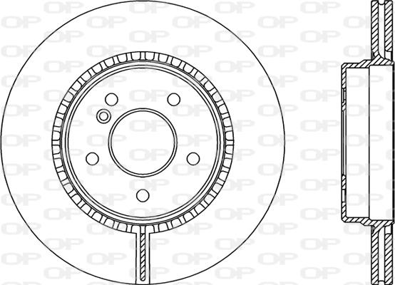 Open Parts BDR2065.20 - Kočioni disk www.molydon.hr