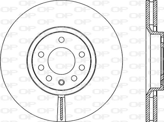 Open Parts BDR2086.20 - Kočioni disk www.molydon.hr