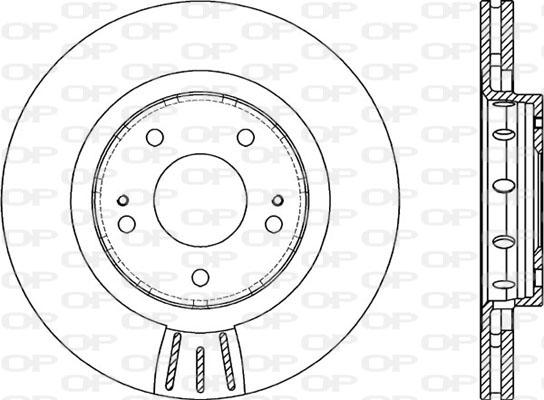 Open Parts BDR2087.20 - Kočioni disk www.molydon.hr