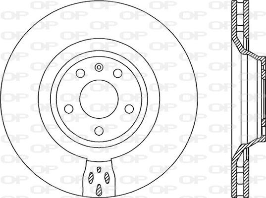 Open Parts BDR2071.20 - Kočioni disk www.molydon.hr