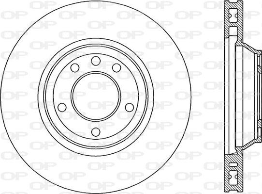 Open Parts BDR2194.20 - Kočioni disk www.molydon.hr