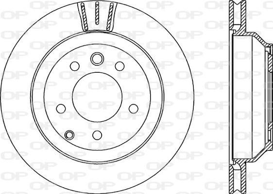 Open Parts BDR2195.20 - Kočioni disk www.molydon.hr