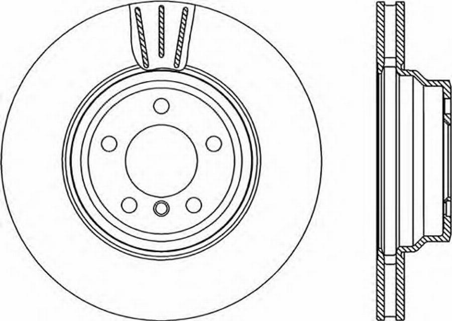 Open Parts BDR219820 - Kočioni disk www.molydon.hr