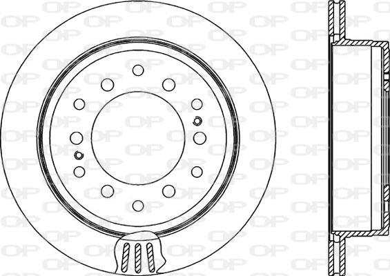 Open Parts BDR2136.20 - Kočioni disk www.molydon.hr