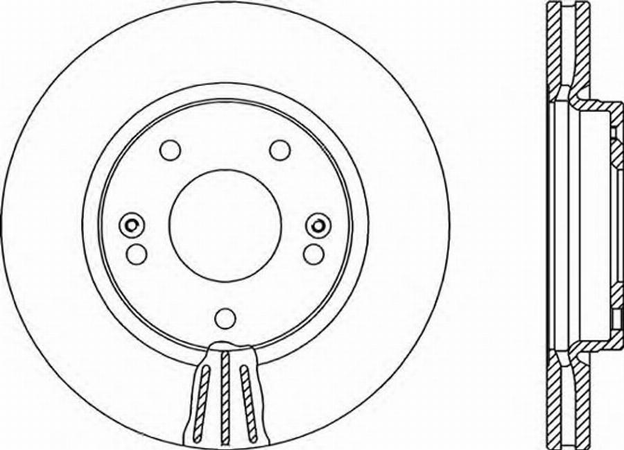 Open Parts BDR2138.20 - Kočioni disk www.molydon.hr