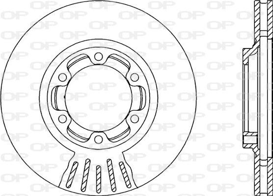 Open Parts BDR2122.20 - Kočioni disk www.molydon.hr