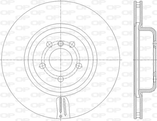 Open Parts BDR2856.20 - Kočioni disk www.molydon.hr