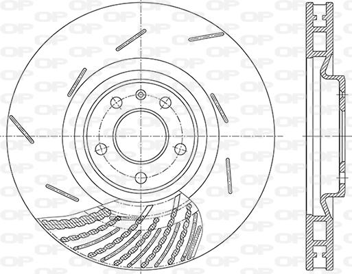 Open Parts BDR2864.20 - Kočioni disk www.molydon.hr