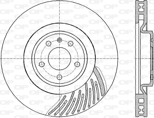 Open Parts BDR2861.20 - Kočioni disk www.molydon.hr