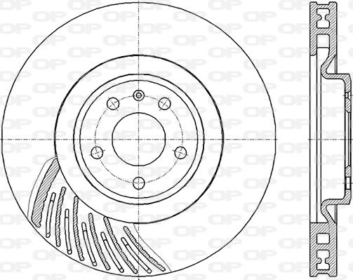 Open Parts BDR2862.20 - Kočioni disk www.molydon.hr