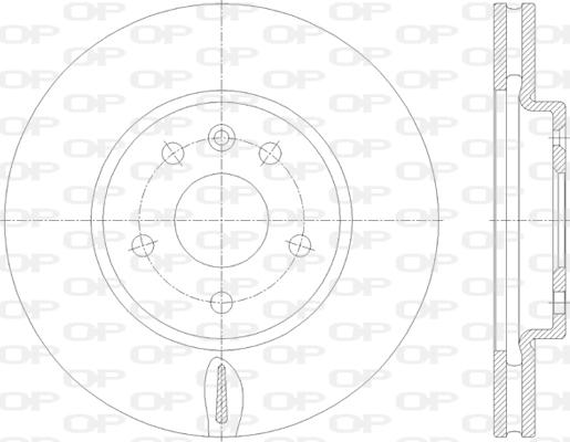 Open Parts BDR2813.20 - Kočioni disk www.molydon.hr