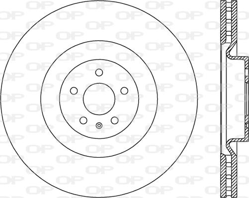 Open Parts BDR2834.20 - Kočioni disk www.molydon.hr