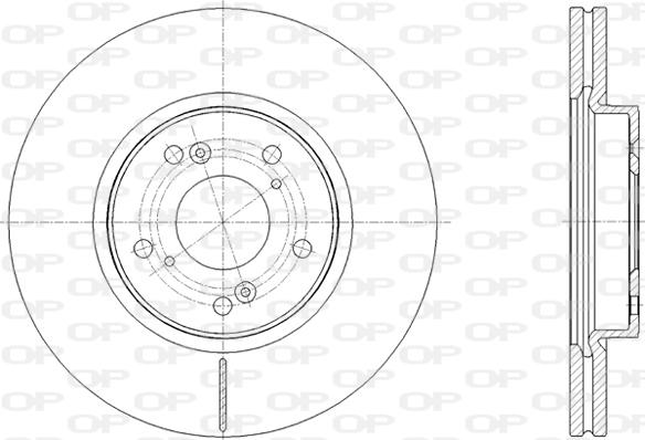 Open Parts BDR2829.20 - Kočioni disk www.molydon.hr