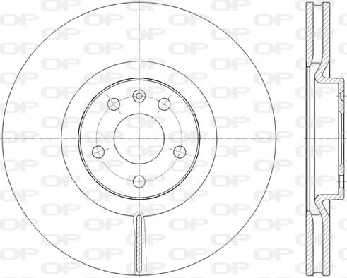 Open Parts BDR2826.20 - Kočioni disk www.molydon.hr