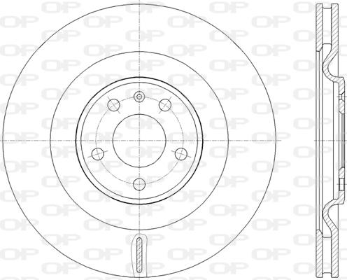 Open Parts BDR2822.20 - Kočioni disk www.molydon.hr