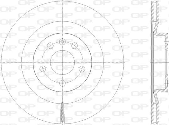 Open Parts BDR2827.20 - Kočioni disk www.molydon.hr